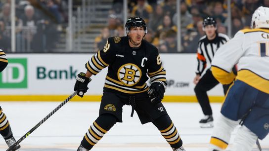 Haggerty: Bruins 'turn the page' on sagging core group as Marchand, others are dealt taken at Warrior Ice Arena (Bruins)